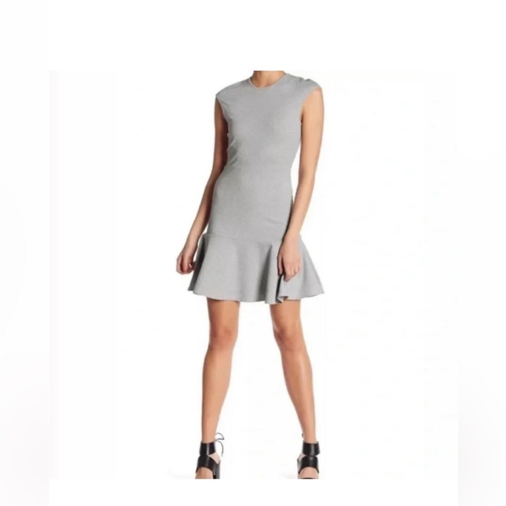 Theory Dress VGUC Flare Fixture Ponte Stripe Dress- Sz 8